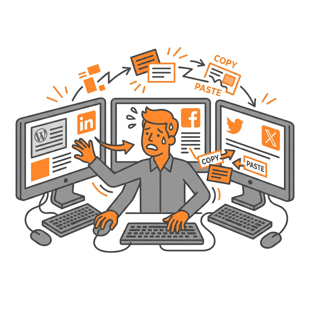 商业信息发布低效